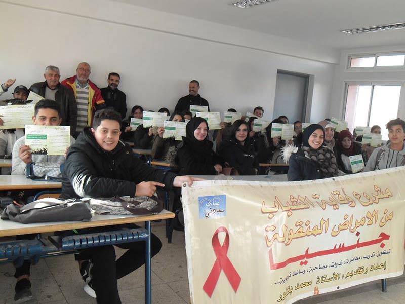 استمرار الحملة التوعوية لفريق المشروع في المغرب 2019