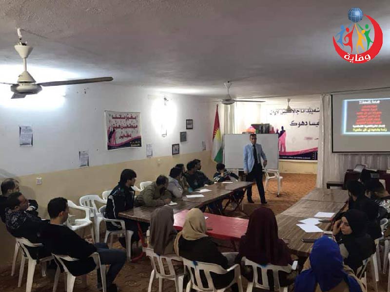 محاضرة ولقاءات تلفزيونية مع المدرب لزكين دوسكى في كردستان 2019