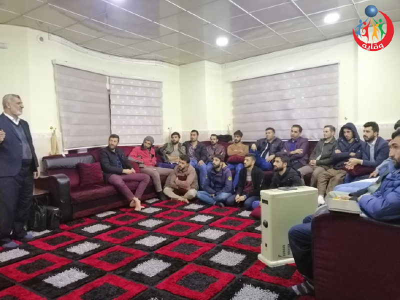 محاضرة للشباب يقدمها المدرب قاسم صبري من كردستان 2020